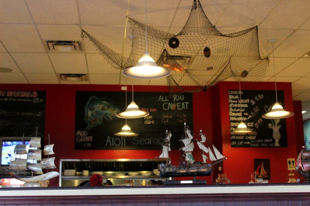 Aioli Seafood Restaurant in Parksville